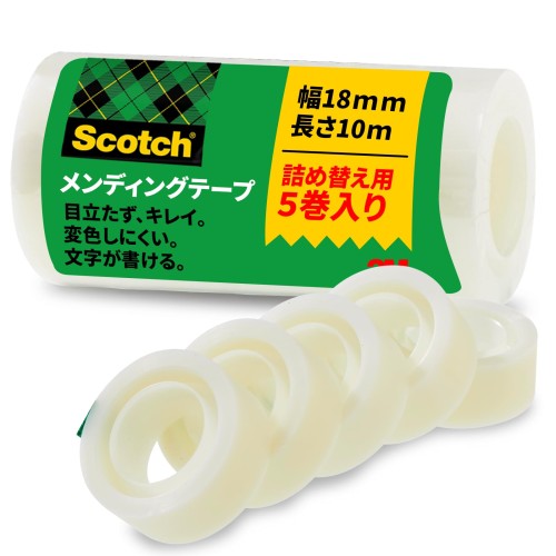 【新品未開封・大量特売】スコッチ @！テープ 18mm幅 47巻セット 新品未開封・大量特売】スコッチ @！テープ 18mm幅 47巻セット 新品未