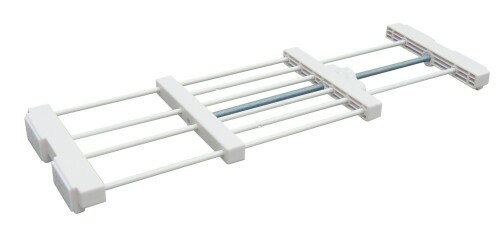 Rakuten - HEIAN SHINDO つっぱり棚 隙間収納 スリム ホワイト 取付幅28.5~43cm 耐荷重2kg SMR-14 平安伸銅工業