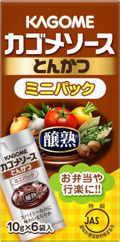 カロリー:10ml当たり/15kcal 原材料:野菜・果実(トマト、りんご、にんじん、その他)、醸造酢、糖類(砂糖、ぶどう糖)、食塩、アミノ酸液、コーンスターチ、香辛料、発酵調味料、増粘多糖類、甘味料(甘草)、(原材料の一部に大豆を含む 商品サイズ(高さx奥行x幅):70mm×94mm×95mm ソースは、野菜・果実・酢・スパイスからじっくりつくった調味料です。 お弁当に便利な使い切りタイプです。