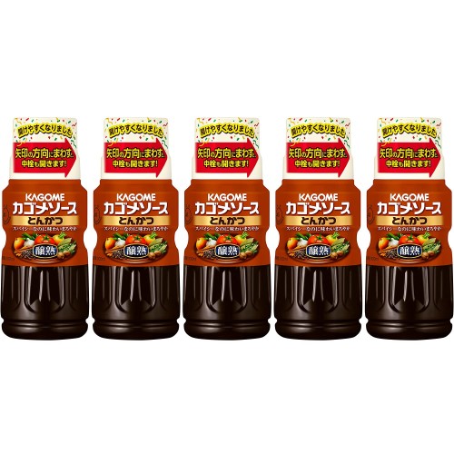 カゴメ 醸熟ソース とんかつ 300ml×5個