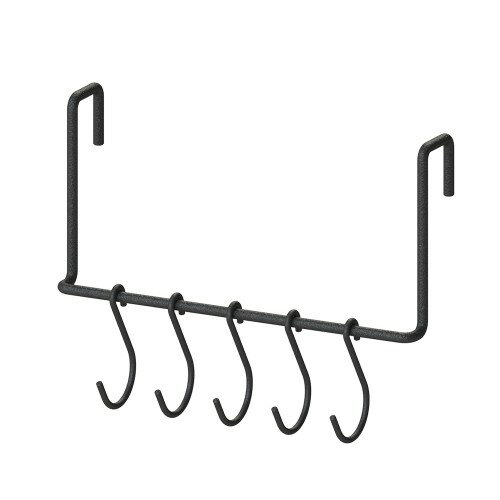 Rakuten - 平安伸銅工業 LABRICO DIY収納パーツ ナゲシレールハンガー ブラック使用荷重2kg KXK-212