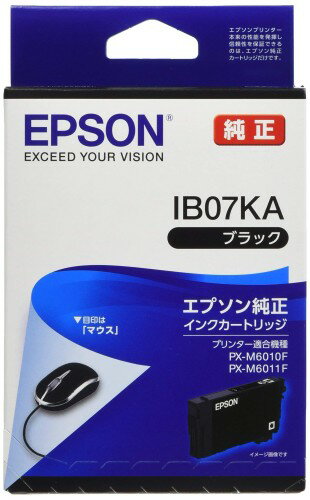 Rakuten - エプソン 純正 インクカートリッジ IB07KA ブラック 標準インク