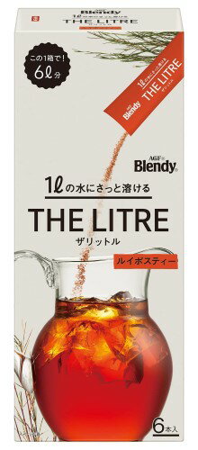 AGF(エージーエフ) ブレンディ ザリットル ルイボスティー 6本×3箱 スティック お茶 ティーバッグ不要 デカフェ・ノンカフェイン rainbow-arch-10159138 レインボーアーチ パッケージ画像
