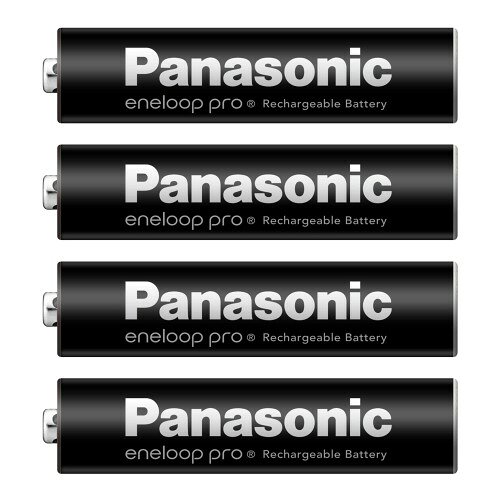 パナソニック(Panasonic) パナソニック エネループ プロ ハイエンドモデル(大容量モデル) [最小容量930mAh/くり返し回数150回] 単4形 充電池 4本パック eneloop pro BK-4HCD/4HA
