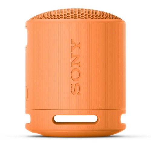 ソニー(SONY) ワイヤレススピーカー SRS-XB100:クリアな と重低音再生/防水・防塵対応 IP67/ロングバッテリー内蔵 約16時間/ハンズフリー通話対応/ステレオペア機能搭載/USB Type-C充電 オレンジ SRS-XB100 DC
