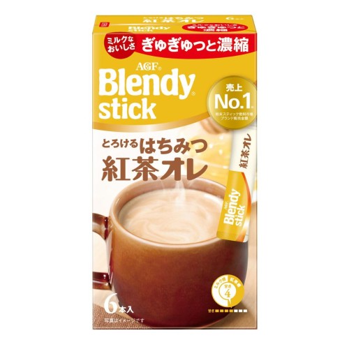 Rakuten - AGF ブレンディ スティック とろけるはちみつ紅茶オレ 6本×6箱 ミルクティー ハチミツ紅茶