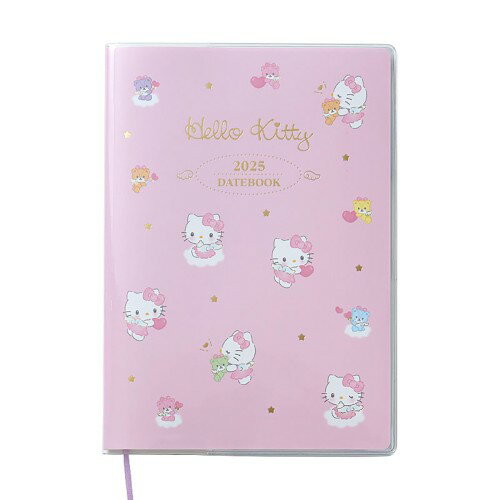 Rakuten - サンリオ(SANRIO) B6デイトブック ハローキティ 2025年 手帳 (2024年10月はじまり) 予定シール付き しおり付き 454681