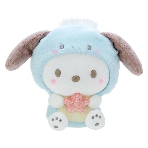 Rakuten - サンリオ(SANRIO) ぬいぐるみ(みずのいきもの) ポチャッコ 約幅18×奥行9×高さ16cm 231568