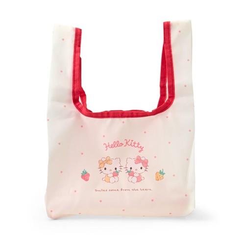 Rakuten - サンリオ(SANRIO) ランチエコバッグ ハローキティ マイバッグ ショッピングバッグ ポリエステル 約幅26×奥行20×高さ35.5cm 726575