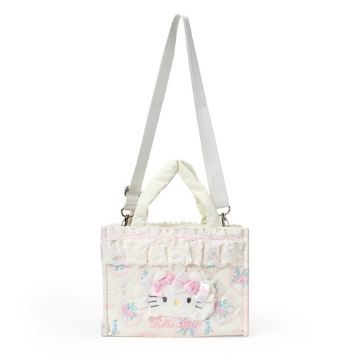 サンリオ(SANRIO) 2WAY手提げバッグ（ホワイトフリル） ハローキティ…