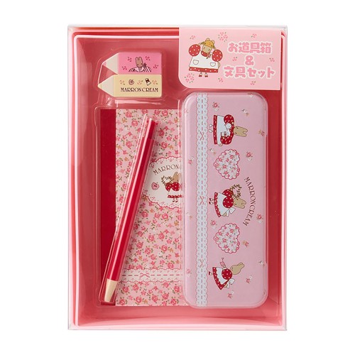 サンリオ(SANRIO) お道具箱＆文具セット（身の回り雑貨 いつまでもサンリオ） マロンクリーム 333352 rainbow-arch-10165231 レインボーアーチ パッケージ画像