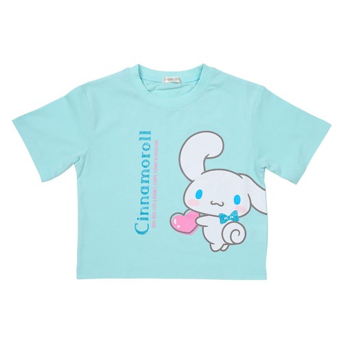 サンリオ(SANRIO) キッズ半袖Tシャツ シナモロール ライトブルー 130cm 827703