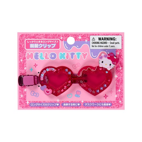サンリオ(SANRIO) 前髪クリップ（#サンリオ学園きらめき祭） ハローキティ アクリル・スチール メイク 食事 デスクワーク 対象年齢3才以上 125083