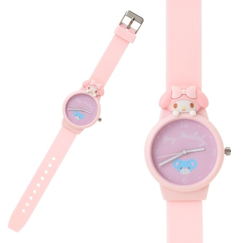 サンリオ(SANRIO) 腕時計 マスコット付きウォッチ マイメロディ 液晶保護フィルム:PVC・裏蓋保護フィルム:PET・ケース:PS・ABS 639036