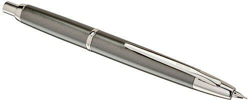 万年筆キャップレス デシモ 中字(M)ダークグレーマイカ軸 FCT15SRGYM
