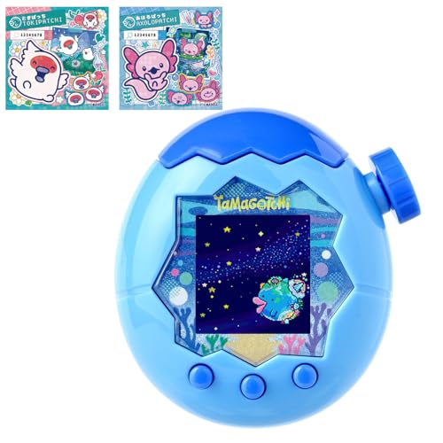 Rakuten - [バンダイ(BANDAI)] Tamagotchi Paradise - Blue Water（特典：『たまラボステッカー：ときぱっち』＆『たまラボステッカー：あほろぱっち』付き）対象年齢 6才以上 たまごっちパラダイス