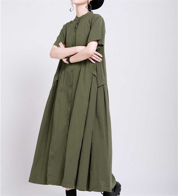 シャツワンピース ロング ワンピース レディース ロングワンピース ロング シャツワンピース ゆるっとワンピース 長袖 ロング 半袖 体型カバー 綿麻調 無地 ゆったり シンプル ロングワンピ 着痩せ 30代 40代 50代 可愛い 切り替え
