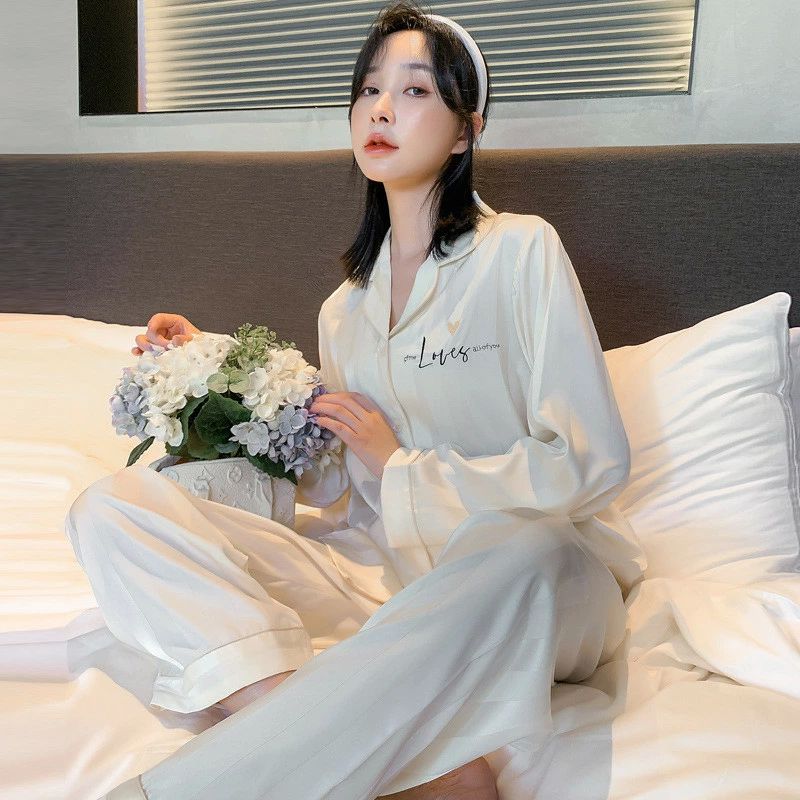 ペア パジャマ 合成シルク 長袖 男女2着 セット シルク 春 秋 薄手 高級 夏 レディース 2点セット 高級 サテン メンズ パジャマ 結婚祝い プレゼント ペアパジャマ 春夏 シルクの質感 カップル ペア ルームウェア セクシー おしゃれ 人気 部屋着