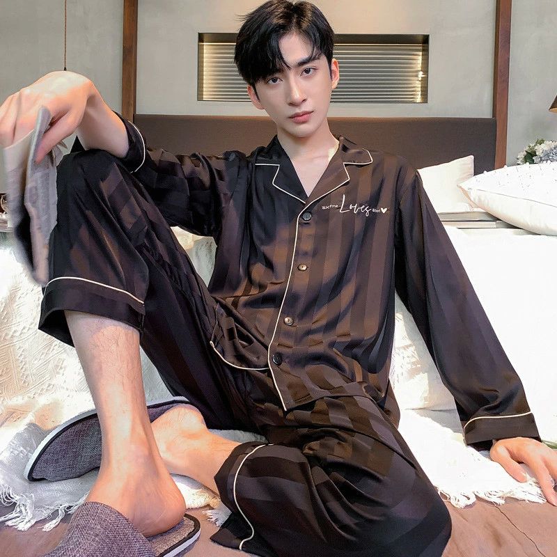 ペア パジャマ 合成シルク 長袖 男女2着 セット シルク 春 秋 薄手 高級 夏 レディース 2点セット 高級 サテン メンズ パジャマ 結婚祝い プレゼント ペアパジャマ 春夏 シルクの質感 カップル ペア ルームウェア セクシー おしゃれ 人気 部屋着