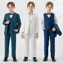 子供 スーツ キッズ 誕生日 男の子 お宮参り 5点セット ピアノ ベスト 七五三 卒業式 入学式 セットアップ 子ども 発表会 フォーマルスーツ 結婚式 14...