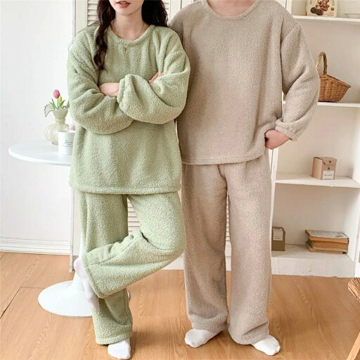 ペアパジャマ 冬 モコモコ 男女2着 セット 長袖 無地 カジュアル 韓国風 カップル ペア ルームウェア レディース パジャマ ペア 夫婦 もこもこ メンズ 秋 結婚祝い プレゼント ペアパジャマ カップル お揃い プレゼント ギフト モコモコ 部屋着 ペアパジャマ 冬 モコモコ 男女2着 セット 長袖 無地 カジュアル 韓国風 カップル ペア ルームウェア レディース パジャマ ペア 夫婦 もこもこ メンズ 秋 結婚祝い プレゼント ペアパジャマ カップル お揃い プレゼント ギフト モコモコ 部屋着