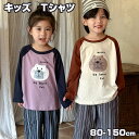 キッズ Tシャツ 長袖 ロンT 子供服 男の子 女の子 100% コットン 長そで 長袖tシャツ 無地 かわいい 男女兼用 春 秋 春秋 子供服 キッズ シンプル 子ども服 Tシャツ カットソー ロングTシャツ 100 110 120 130 140CM