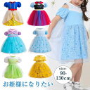 プリンセス ドレス 子供 女の子 ワンピース 半袖 プリンセスドレス お姫様 プリンセスドレス 女の子 衣装 コスプレ キッズ 子供ドレス クリスマス コスチューム コスプレ 変装 衣装 なりきり ハロウィン衣装 コスチューム 90-130
