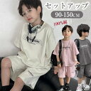 セットアップ キッズ 半袖 上下セット 子供服 男の子 女の子 半袖tシャツ ハーフパンツ 無地 ルームウエア ルームウェア 部屋着 おしゃれ 運動着 部屋着 ...