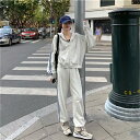 ジャージ 上下セット レディース ジャージ セットアップ パーカー 女の子 おしゃれ 上下 2点 スウェット 長袖 春 秋 冬 セットアップ 可愛い 大きいサイ...