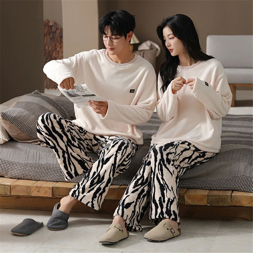 ペアパジャマ 冬 モコモコ 男女2着 セット 長袖 ゆったり シンプル おしゃれ カップル ペア ルームウェア ペア パジャマ 夫婦 もこもこ メンズ ペアパジャマ 秋 結婚祝い プレゼント ペアパジャマ カップル お揃い プレゼント ギフト ルームウェア モコモコ 部屋着
