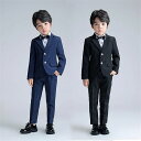 子供 スーツ 5点セット 卒業式 スーツ 男の子 入学式 スーツ 子供 セットアップ 子ども スーツ ピアノ 発表会 フォーマルスーツ 子供 七五三 結婚式 キ...