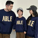 親子 ペアルック 赤ちゃん トレーナー 裏起毛有り 柔らかい おしゃれ 親子ペアルック 秋 冬 トップス ゆったり ママ 女の子 ペアルック 親子 ブランド 長...