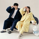 ペアパジャマ 冬 モコモコ 男女2着 セット 長袖 ファッション 前開き シンプル カップル ペア ルームウェア ペア パジャマ 夫婦 もこもこ メンズ ペアパ...