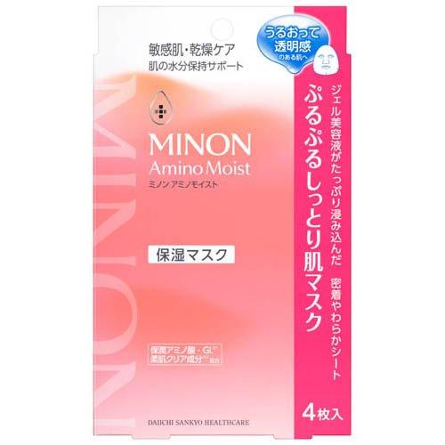 樂天商城 - 【国内正規品】ミノンアミノモイストぷるぷるしっとり肌マスク(4枚入)【MINON(ミノン)】