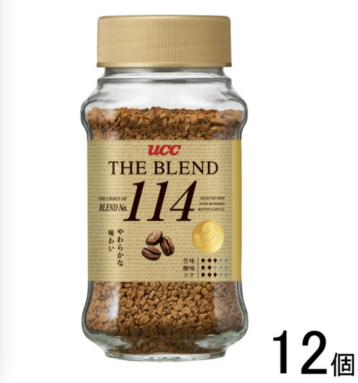 乐天商城 - 【12個セット】 UCC ザ・ブレンド 114 インスタントコーヒー 70g