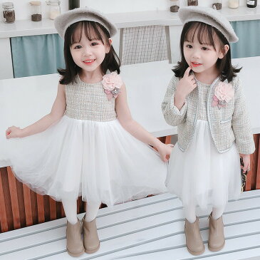 入学式 卒園式 子供スーツ フォーマル 制服 七五三 発表会 結婚式 入学祝い RainbowWorld su-g01子供服 女の子 ドレス 長袖 受験 面接 小学生 新一年生 3点セットワンピース 子供ドレス オールシーズン 5歳 6歳 7歳 100 110 120 130