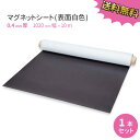 表面白PVC マグネットシート 0.4mm厚 1020mm×10M