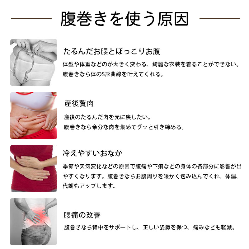 【加圧　腹巻　ウエストニッパー 腰用 コルセット 産後 マタニティ お腹 引き締め　くびれ　ダイエット 腰痛ベルト 女性用 男性用　男女兼用　腰痛対策 矯正下着 補正インナー 骨盤矯正　ベルト　冷え取り　メール便送料無料】