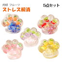 スクイーズボール 5点セット 猫の手 肉球 フルーツ ソフト グレープボール 知育玩具 おもちゃ fidget toy ストレス解消 発散 グッズ かわいい おもしろ 握る 触感 可愛い 柔らかく イチゴ パイナップル ブドウ ニンジン サクランボ 子供 大人兼用 洗える メール便送料無料