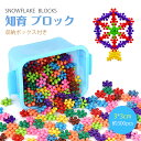 知育 ブロック セット 9色 3cm 300ピース 収納ボックス付き 積み木 フラワーブロック コインブロック 玩具 学研 おもちゃ 立体 パズル カラフル 脳...