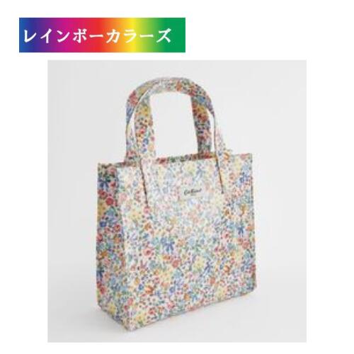 トートバッグ ＼4日20時より10％OFF／ 4月28日から随時発送予定　Cath Kidston キャスキッドソン ブルー/イエロー 小花柄 スモールブックバッグ バッグ ギフト プレゼント 花柄 ブルー イエロー