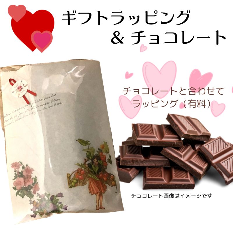 【包装をご希望する商品と一緒にお選びください】チョコレート + ギフトラッピング