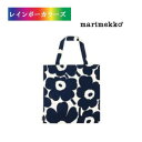 マリメッコ トートバッグ ピエニウニッコ ダークブルー 《日本限定》 marimekko 北欧の人気ブランド サブバッグ エコバッグ 北欧 雑貨 トラベル 旅行 ショッピング 買い物 ギフト おしゃれ かわいい ギフト コンパクト