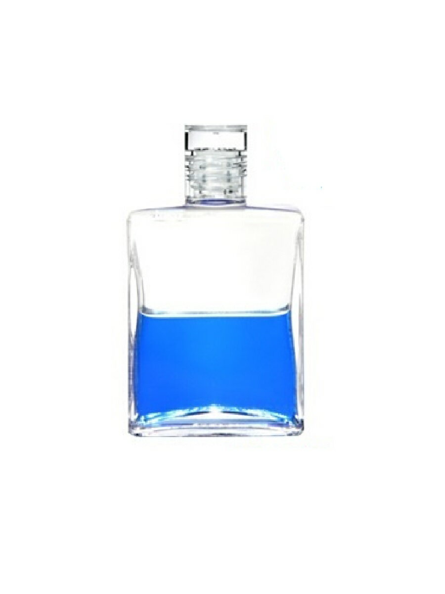 オーラソーマ ボトル 12番 新しい時代の平和 イクイリブリアムボトル(クリアー/ブルー)（50ml）レインボーカラーズ aura-soma