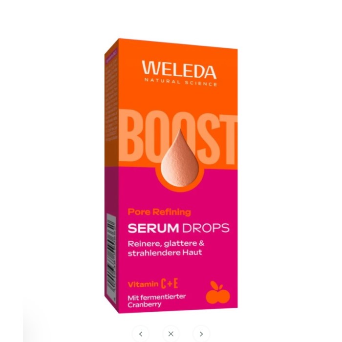 ヴェレダ ビタミンC セラム ドロップ 30ml ヴェレダ WELEDA オーガニック ビタミンC ビタミンE 発酵クランベリー 無香料 3