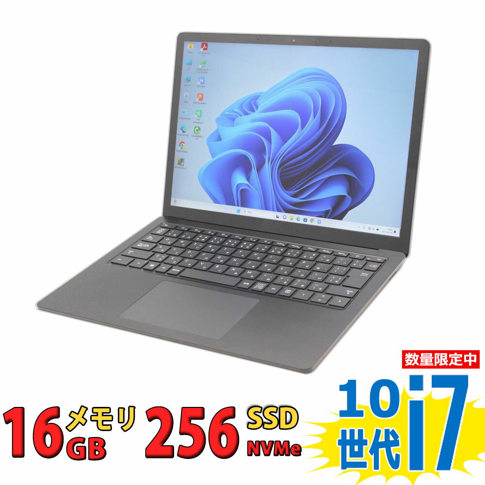 税込送料無料 あす楽対応 即日発送 中古美品 2K タッチ 13.5インチ Microsoft Surface Laptop3 / Windows11/ 超高性能 10世代Core i7-1065G7/ 16GB/ 爆速NVMe式256GB-SSD/ カメラ/ Wi-Fi6/ Office付/ Win11ノートパソコン 中古パソコン 中古PC Windows10も対応可能/ Win10