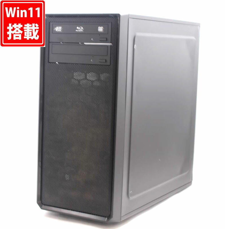 あす楽 送料無料 即日発送 中古良品 水冷式 自作ゲーミングPC デスクトップ 即使用可 高性能 Windows11 Blu-ray /八世代Core i7-8700K/ メモリ-16G /新品SSD-512G / NIVDIA GTX 1050Ti / Offic…