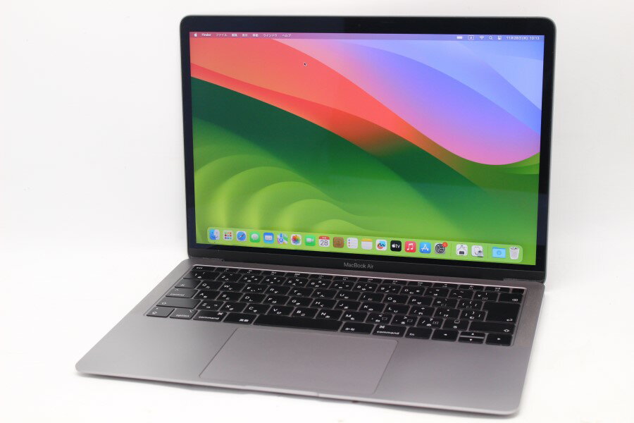 送料無料 あす楽対応 即日発送 中古 2K対応 13.3インチ Apple MacBoko Air A1932 macOS 14 sonoma(正規版Windows11追加可能) 高性能 八世代Core i5-8210Y 8GB 爆速NVMe式256GB-SSD カメラ 無線 リカバリ 【ノートパソコン 中古パソコン 中古PC】