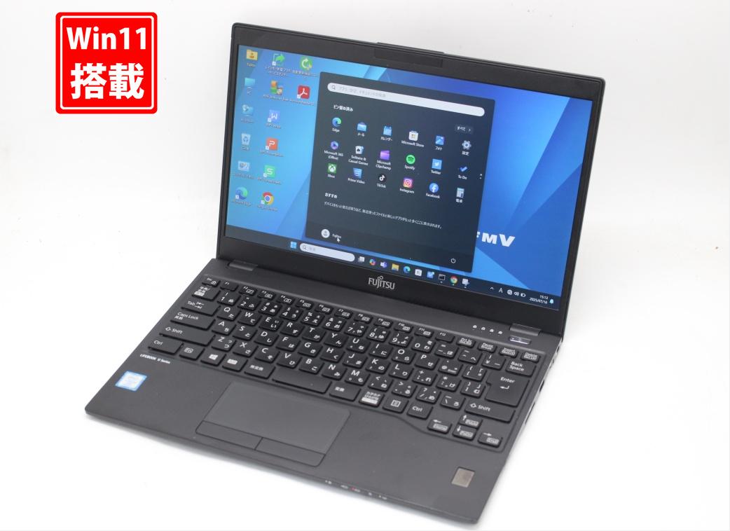 送料無料 あす楽対応 即日発送 804時間 中古 フルHD 13.3インチ Fujitsu LIFEBOOK U939A Windows11 高..