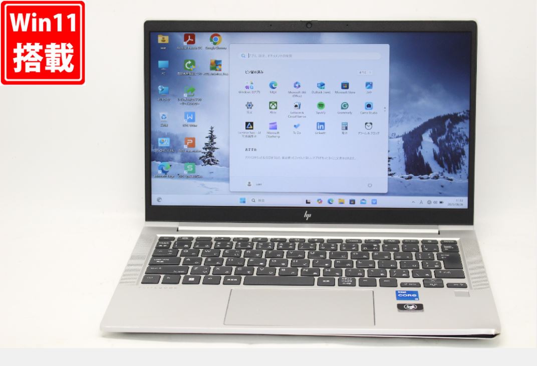  եHD 13.3 HP EliteBook 630G9 Windows11 10 ǽ 12Core i5-1235U 16GB ®NVMe256GB-SSD  ̵Wi-Fi6 Officeդ Win11ťΡȥѥ ťѥ PC̵ б ¨ȯWindows10бǽ Win10